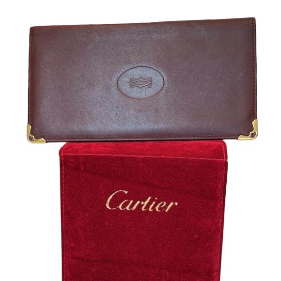 Cartier Long Wallet with Dust *Like New* (CAXX175) - Picture 2 of 5